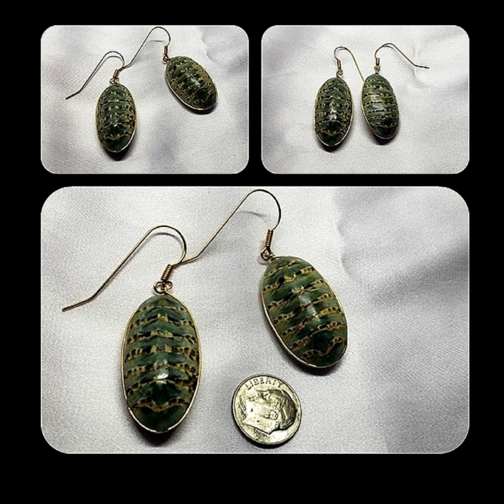 Bundle For Ozzimine Insect Fossil Earrings - Picture 2 of 2